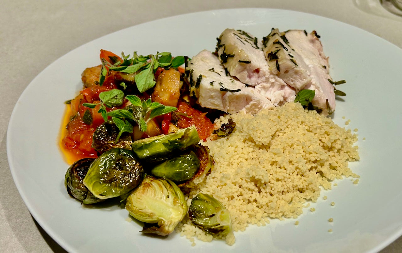 Ratatouille and Chicken