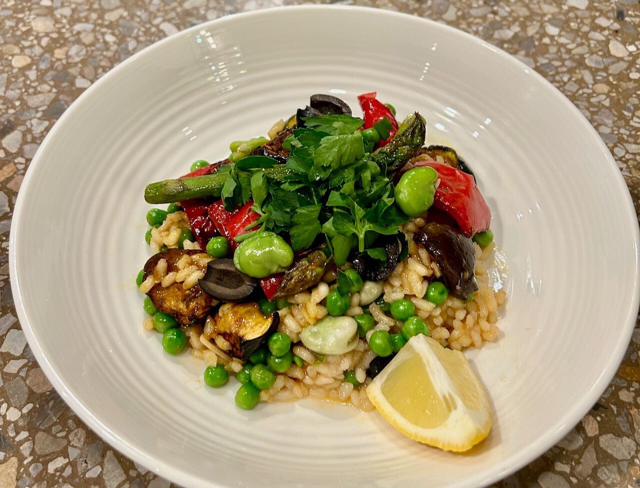 Spicy Vegetable Paella