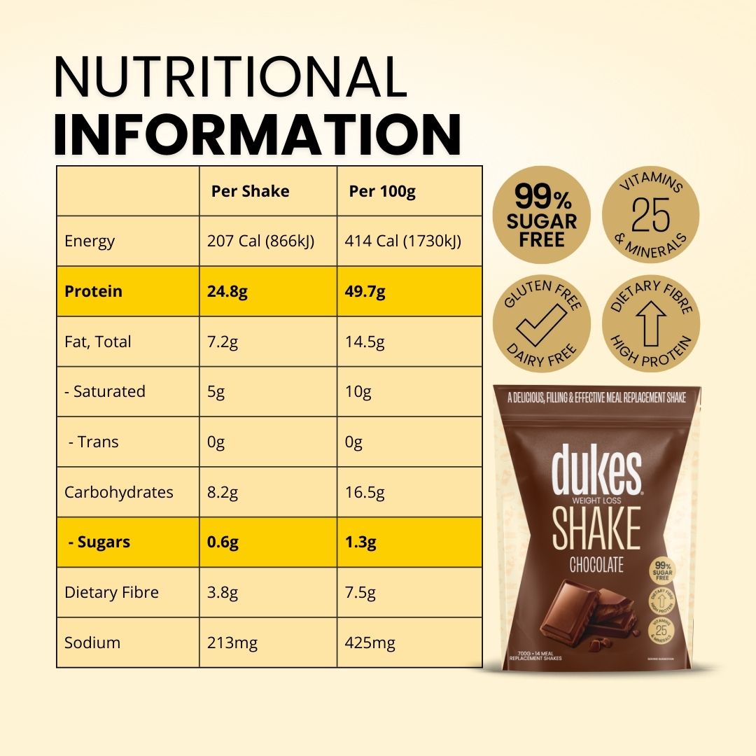 Dukes Shake Chocolate - Bag