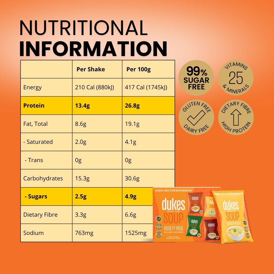 Dukes Soup Variety - Sachets