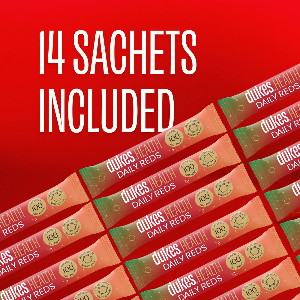 14 7g Sachets Included