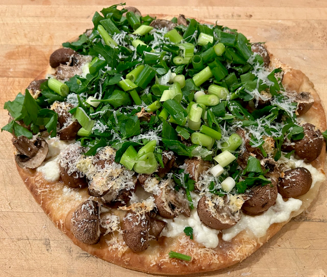 Mushroom Pizza