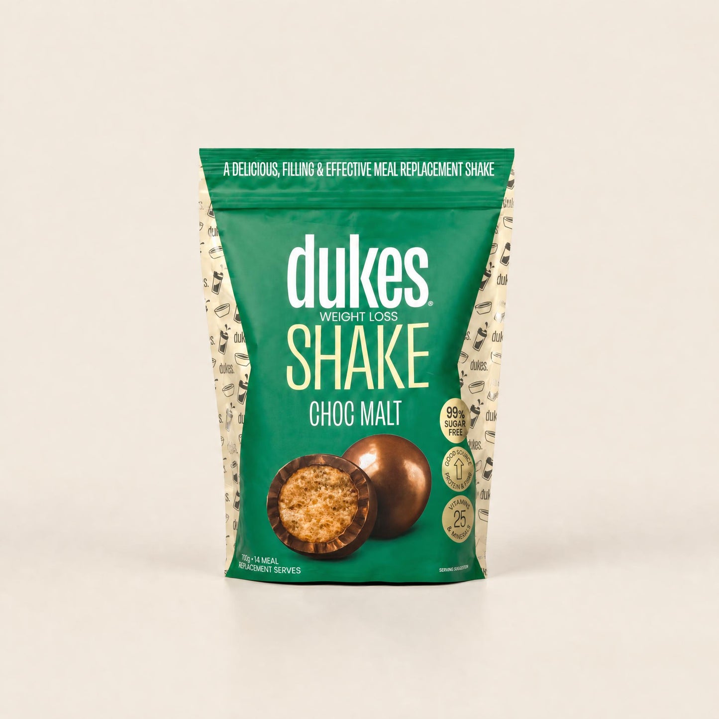 Dukes Shake Choc Malt - Bag