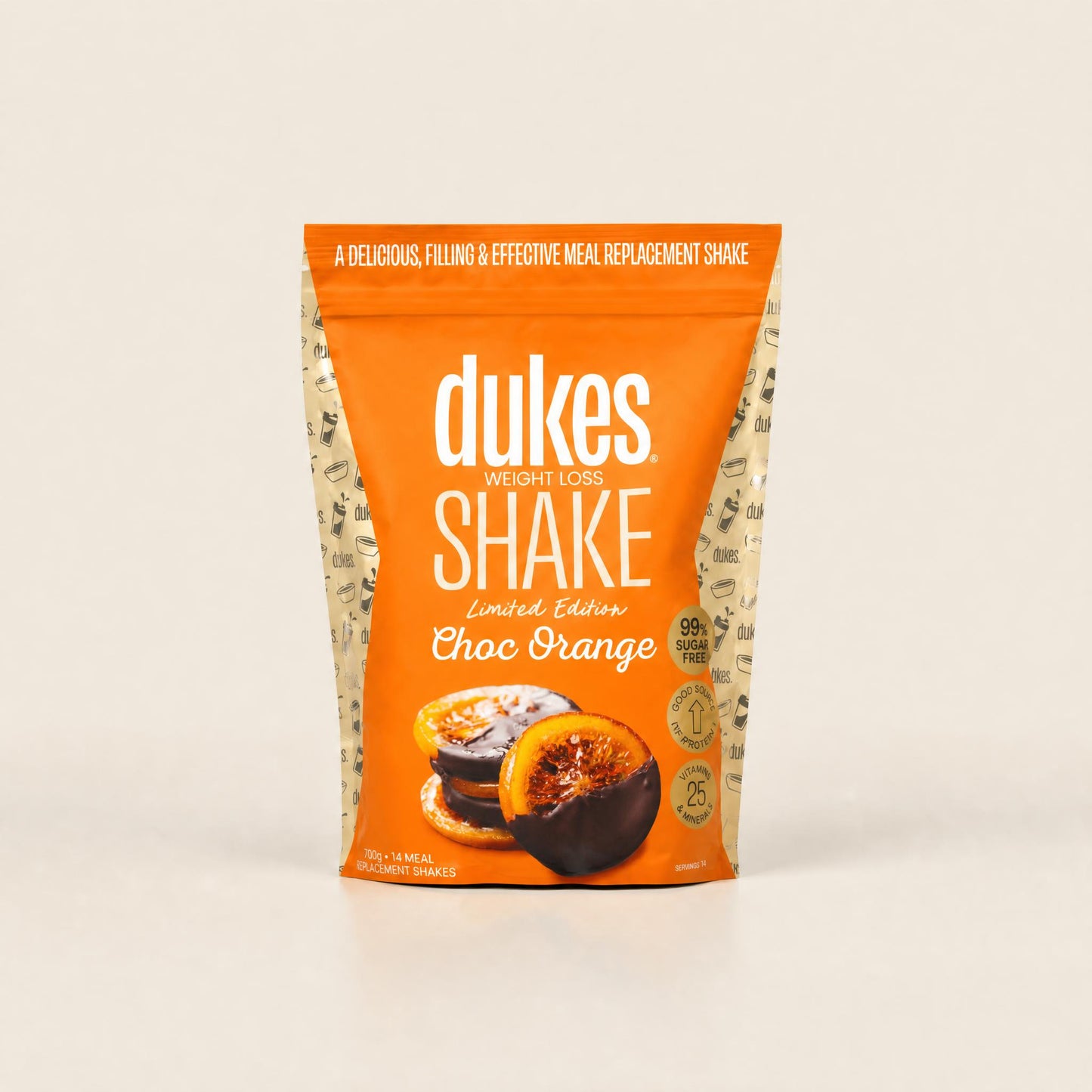 Dukes Shake Choc Orange - Bag