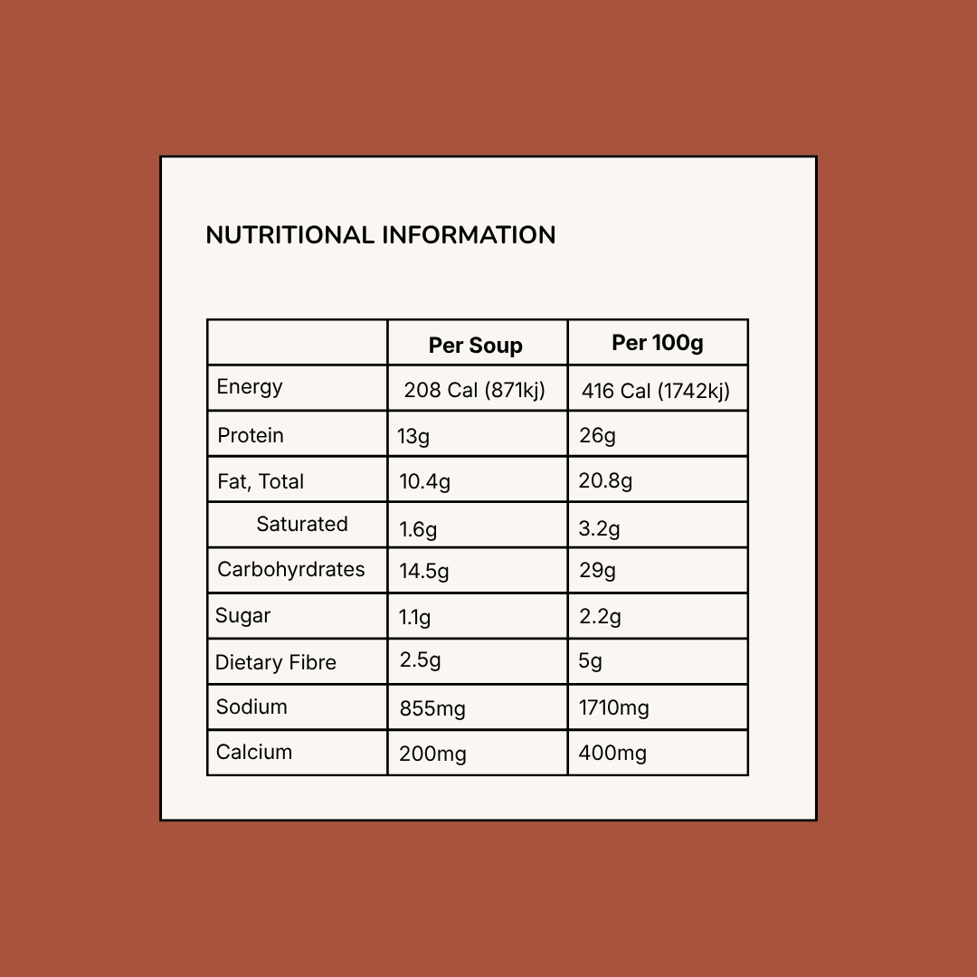 Dukes Soup Beef & Vegetable - Bag