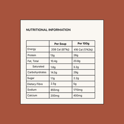 Dukes Soup Beef & Vegetable - Bag
