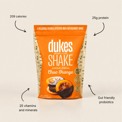 Dukes Shake Choc Orange - Bag