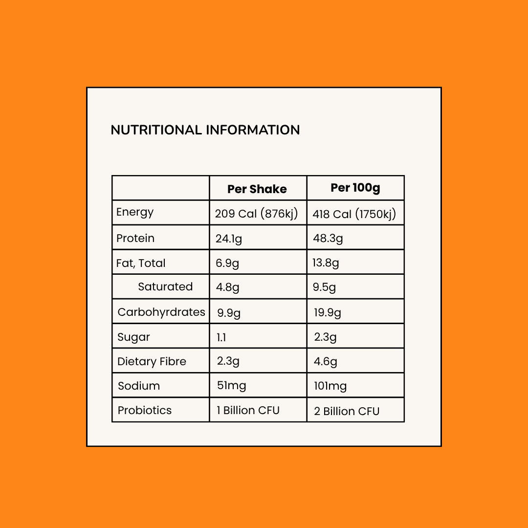 Dukes Shake Choc Orange - Bag