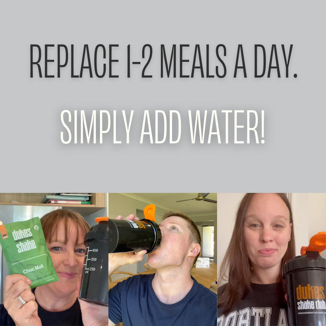 Replace 1-2 meals a day. Simply add water!