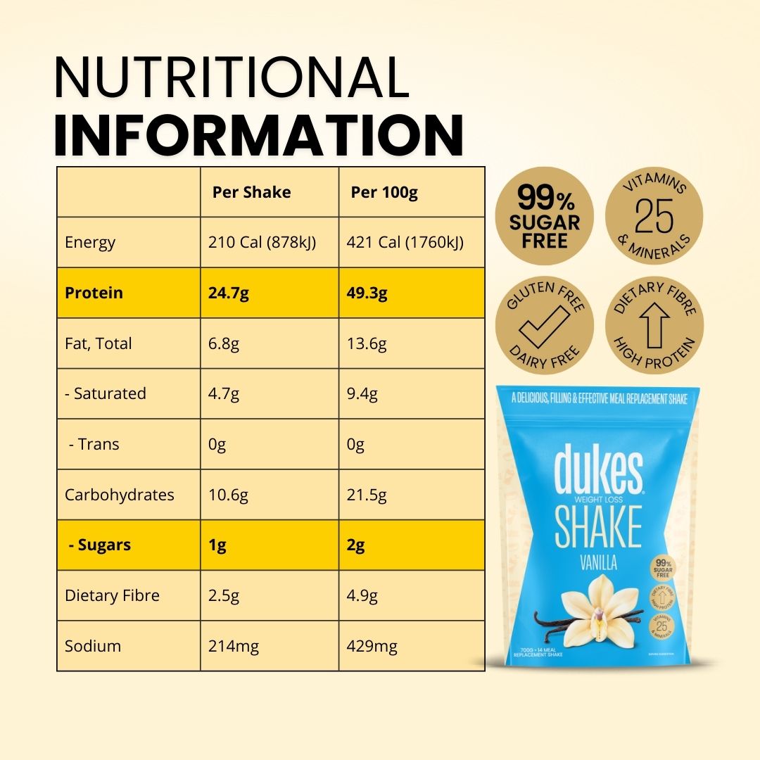 Dukes Shake Vanilla - Bag